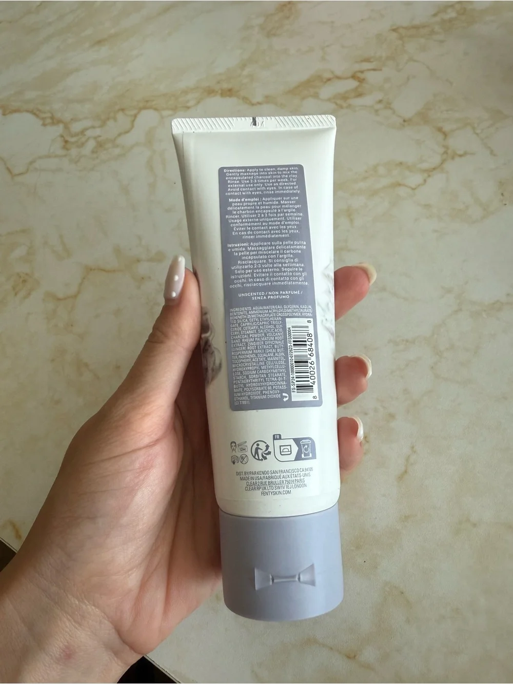 New Fenty Beauty Cookies N Clean Whipped Clay Intensive Pore + Blackhead Scrub